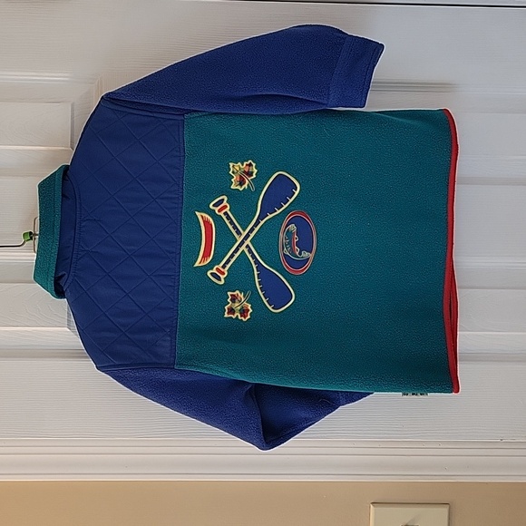 GYMBOREE FLEECE CAMPING THEME JACKET SUPER CUTE!!! - Picture 2 of 9